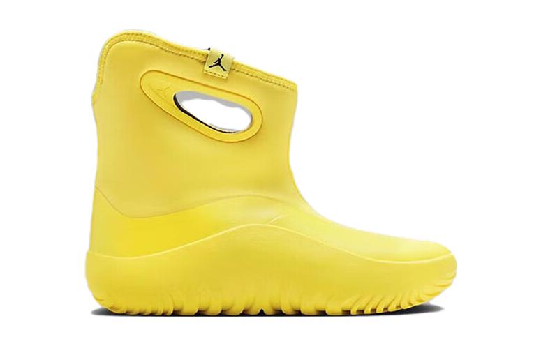 Jordan Lil Drip Lil Drip Abrasion Resistant High Top Kids Lifestyle Shoes Yellow Children Aged 3 7 Years Old FB9918-700