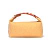 New HERMES Bride a Brac Wool Storage Bag, Toiletry Bag Small Unisex Light Tawny H103802M02