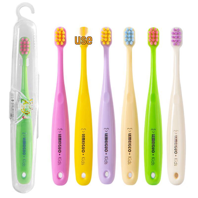 HAONIU Kids Soft Bristle Toothbrush 10-Pack