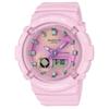 Casio BGA 280 100m Voděodolné Quartzový strojek Pryskyřičný řemínek Hodinky Dámské hodinky Růžový ciferník BGA-280TD-4A