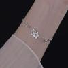 Starry Sophisticated Night Zirconia Bracelet For Women Elegant Copperplated Geometric Hand Jewelry