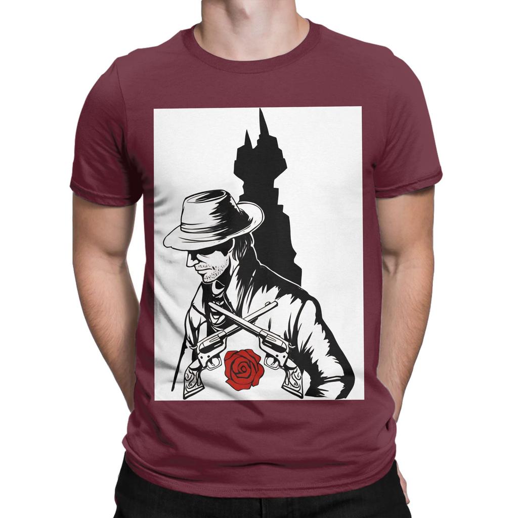 The Dark Tower poster Novelty 100 Cotton TShirt The Dark Tower Tees Tops For Unisex