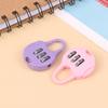 Color Mini Password Padlock Trolley Case Password Lock Student  Password Lock