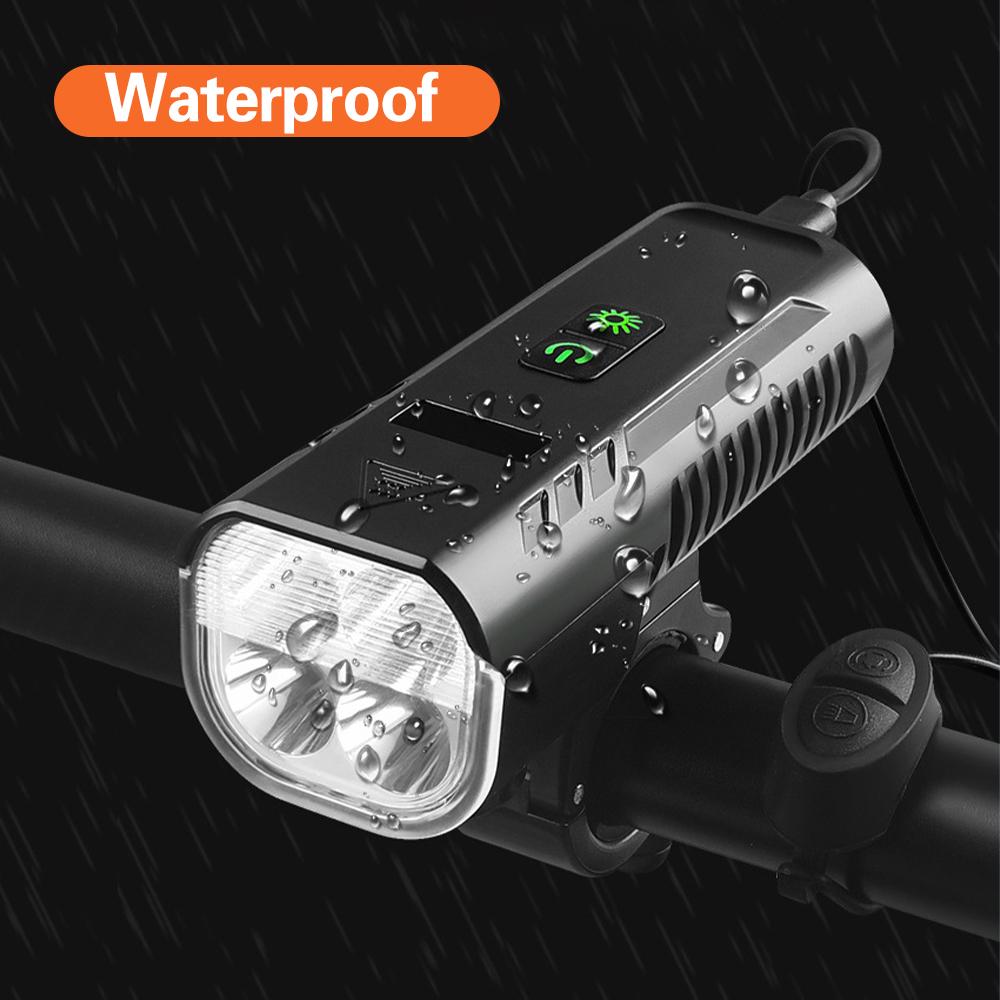 Bicycle Accessories LED Bike Light Set Front & Back - 1000 Lumens Rechargeable IPX6 Waterproof Bicycle Lights Biking Gear