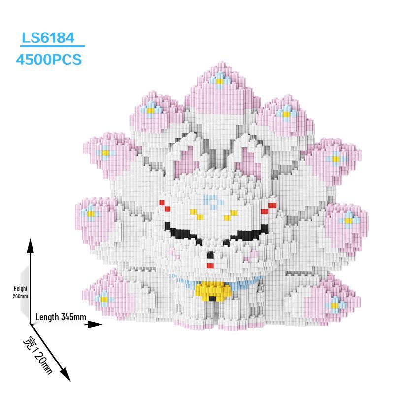 Chaole Sen 2026 Girl Series: Night Market Stall Building Blocks Toy