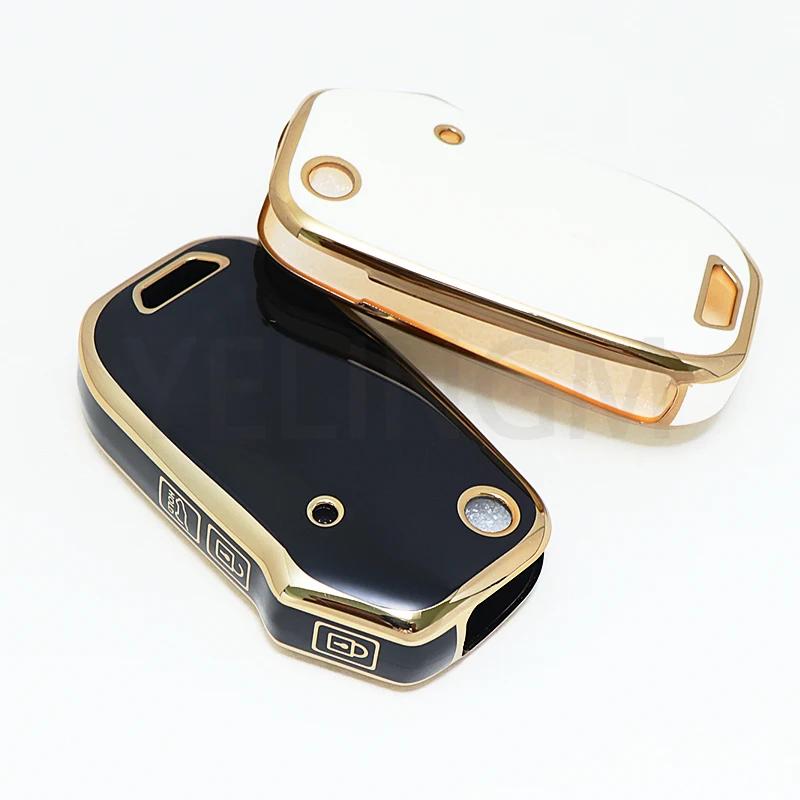 Key Cover Fob For Kia Picanto 2025 K5 Sportage Seltos Sports Ceed Xceed Sport Niro TPU Car Key Case Keychain Holder Accessories