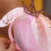 Crown Birthday Hairband Mesh Girls Hair Hoop Simple Happy Birthday Headband  Party