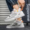 Herresko Sommer Casual Sneakers Utendørssko Plattform Fottur Mote Luksus Lær Loafers Tennis Ankelstøvletter Flate Treningssko