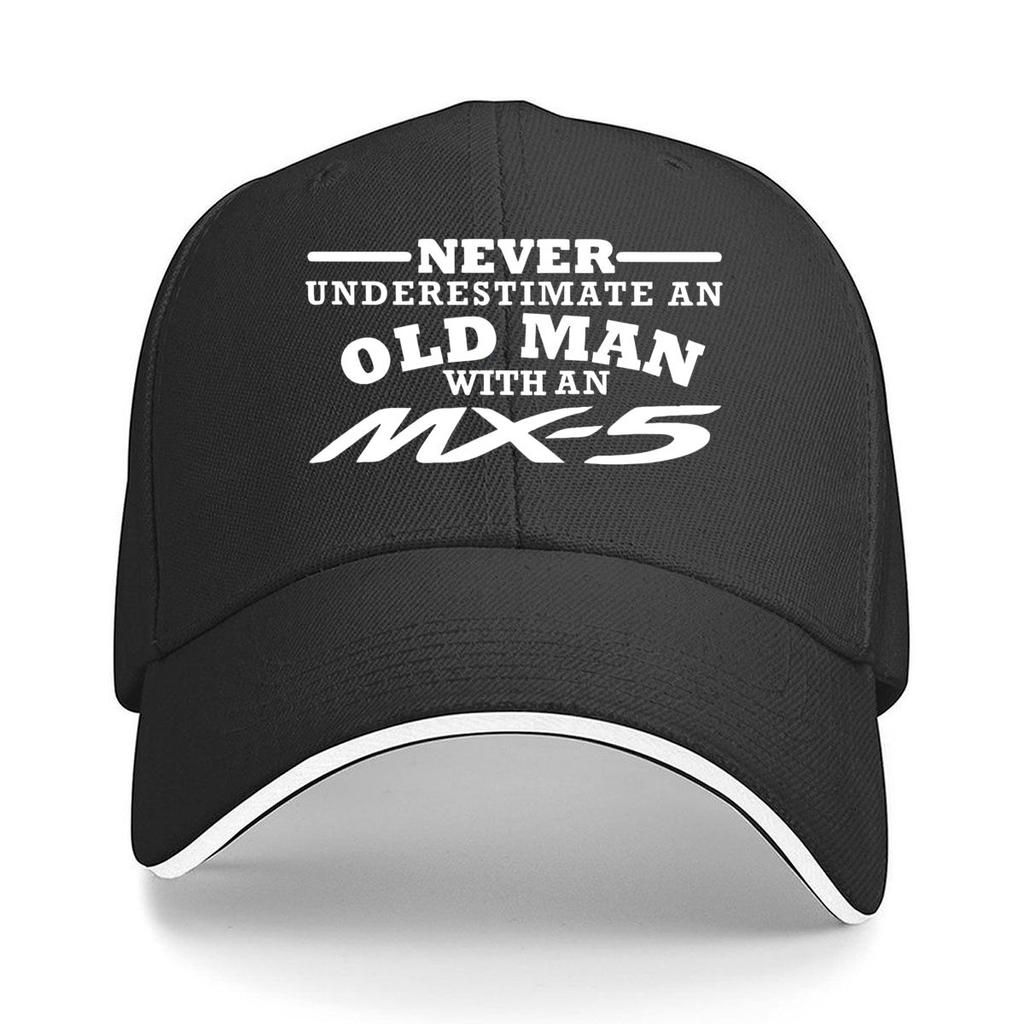 MX - 5 Old Unisex - Car Enthusiast Art Hip Hop hat Fashion Outdoor Sports Sandwich Baseball Cap