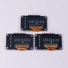0.96-Inch Oled Display Screen White/Blue 12864 Screen Module With Matrix 4 Key Interfaces Keyboard Iic Ssd1315