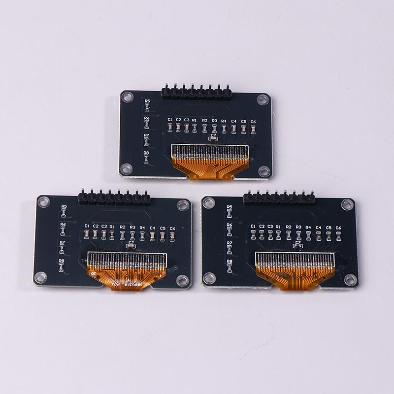 0.96-Inch Oled Display Screen White/Blue 12864 Screen Module With Matrix 4 Key Interfaces Keyboard Iic Ssd1315