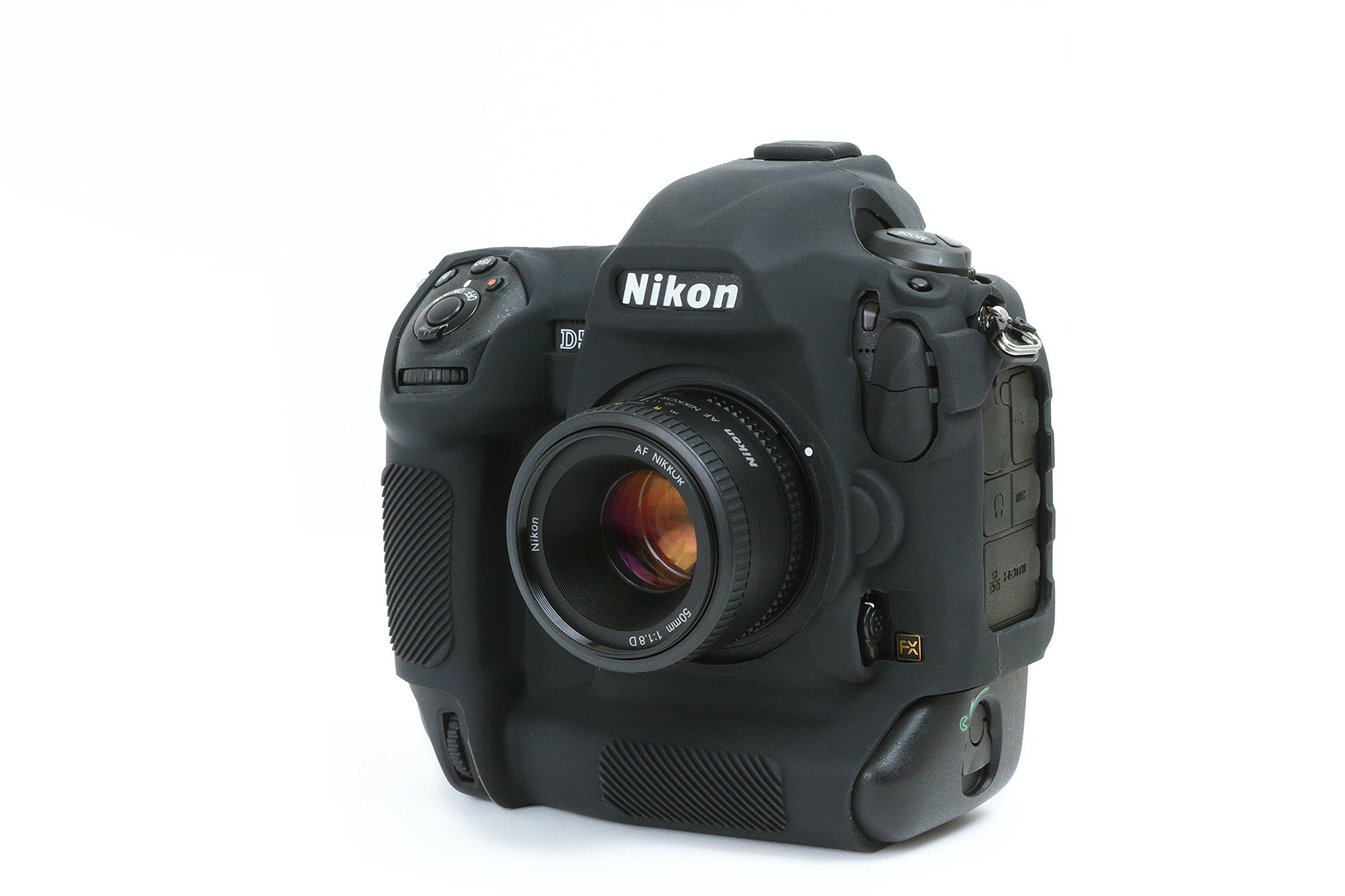 

DISCOVERED EasyCover for Nikon D5, Black Camera Cover with LCD Protector