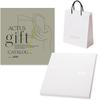 ACTUS Gift Catalog KAZE (Wind) Course (Wrapped/Nokia Brown) with Shopping Bag (S83) | Summer Gift, Birth Return Gift, Wedding Gift, Return Gift