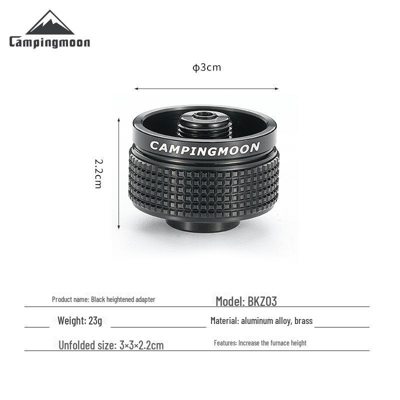 Koman BKZ03 Camping Stove Heightening Adapter for High Mountain Flats