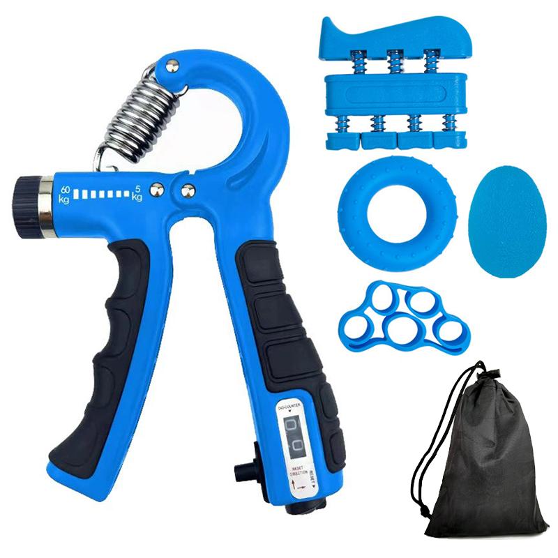 Handgreppsstärkare Män Och Kvinnor Armfjäder Fingermassageapparat Expander Handövning Gym Fysträning Handledsgripare