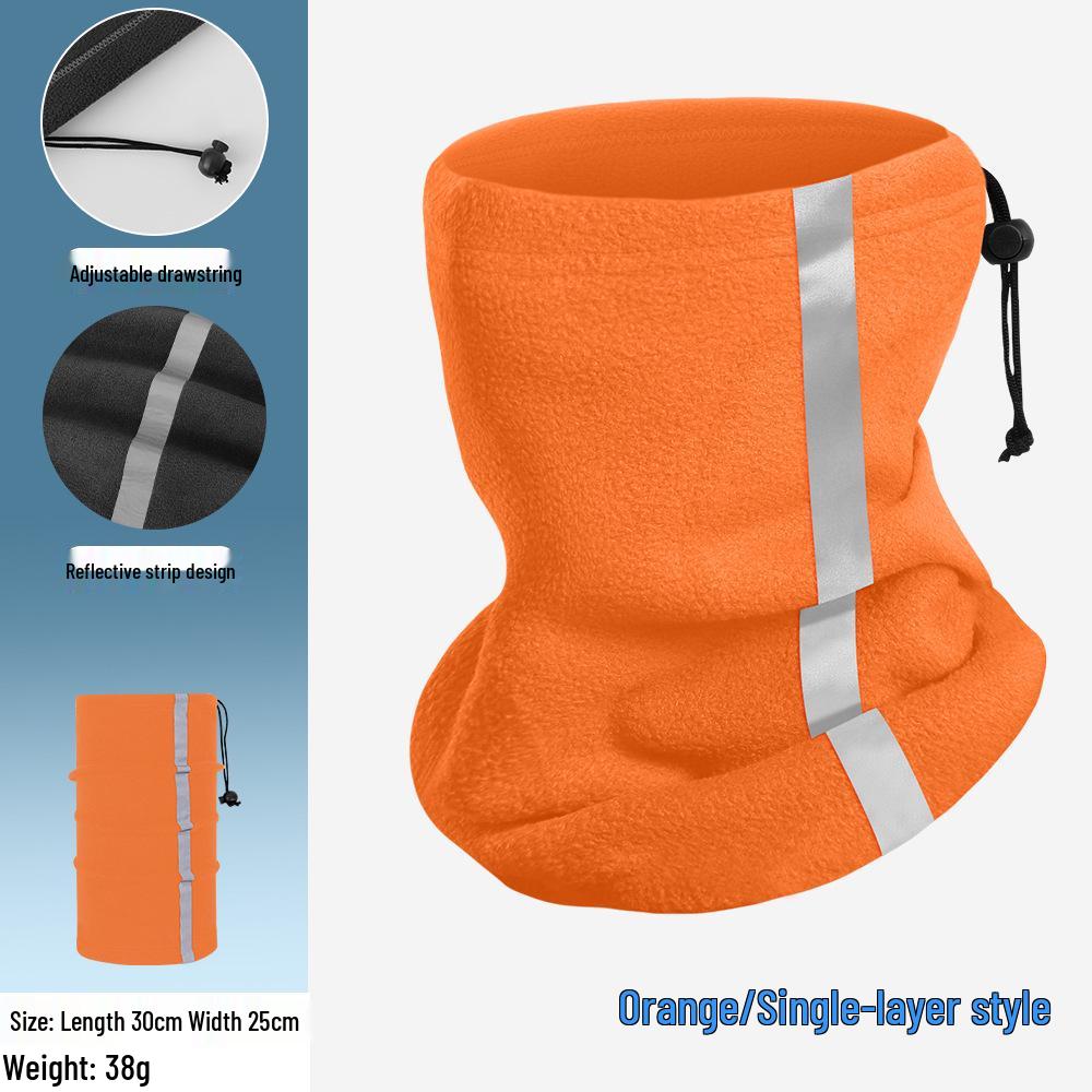 Adjustable Multifunctional Neck Warmer: Windproof Skiing & Cycling Gaiter for Autumn & Winter