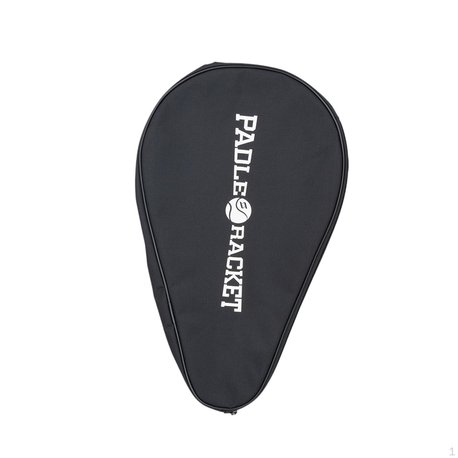 

Tennis Racket Bag, Zippered Holder, Portable, for Travel
