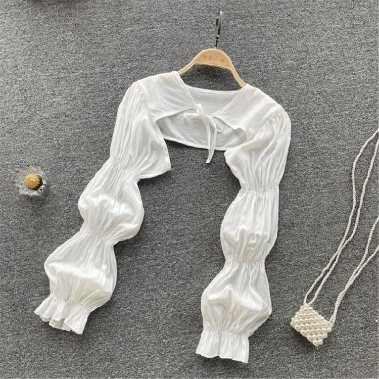 Fashionable Shoulder Wrap for Vacation Thin Shawl Scarf for Beach Sun Protective Shawl Wrap for Women with Long Sleeves