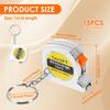 Mini Tape Measure Tape Measure Portable Small Household Measuring Tape Retractable Key Chain Tape Measure Mini Measuring Tools
