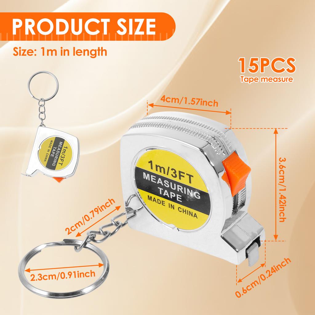 Mini Tape Measure Tape Measure Portable Small Household Measuring Tape Retractable Key Chain Tape Measure Mini Measuring Tools