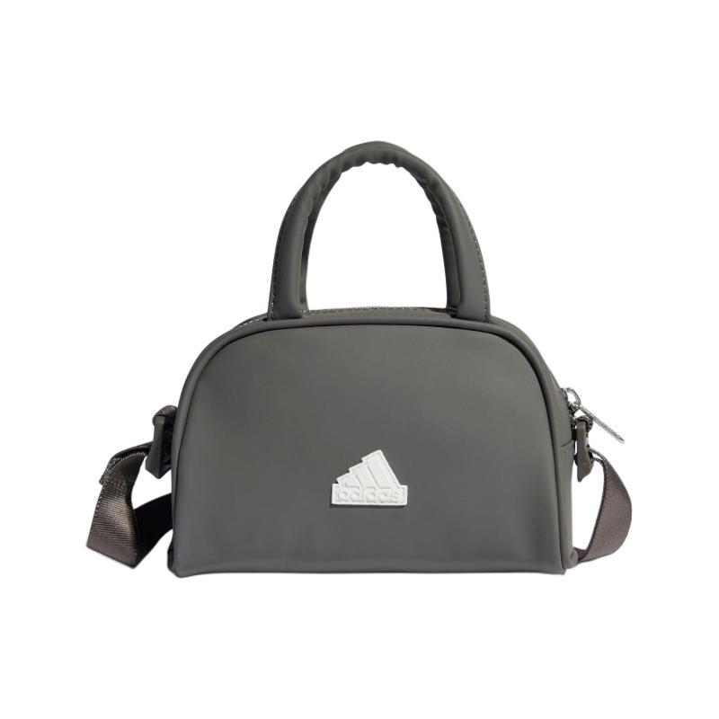 

Adidas Polyurethane Bowling Bag, Shoulder Bag, Handbag Regular Women s Charcoal Gray & White Adidas IN9112