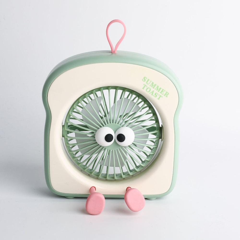 

ABS Мультяшный Ручной Вентилятор Бесшумный Персональный Настольный Вентилятор Подвесной USB Мини-Вентилятор Офис Style B