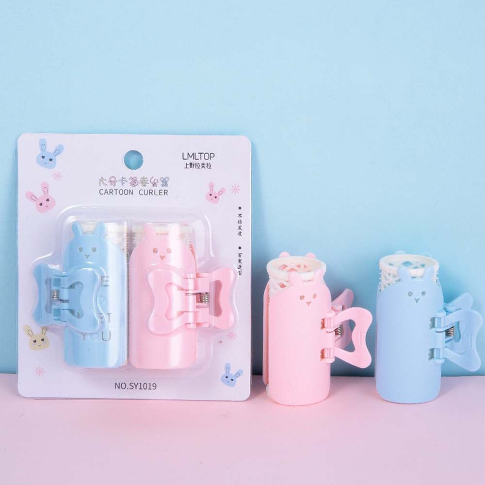 Salon Self-adhesive Hairdressing Women Bang Curler Lazy Bangs Roller Hair roller set Bangs Clip