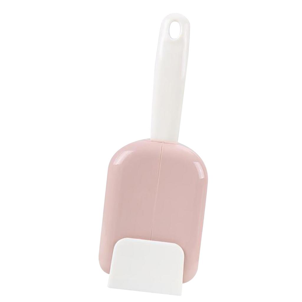 Rice Spoon with Stand Holder Vertical Rice Large Spoon Automatic Opening Closing Standing Storage Scoop Rack Kitchen