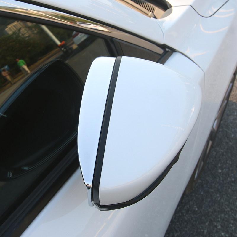ABS Chrome Espelho Retrovisor Do Carro À Prova De Chuva Capa De Sobrancelha Capa De Lâmina De Chuva Para Mazda 3 Axela Acessórios Exteriores
