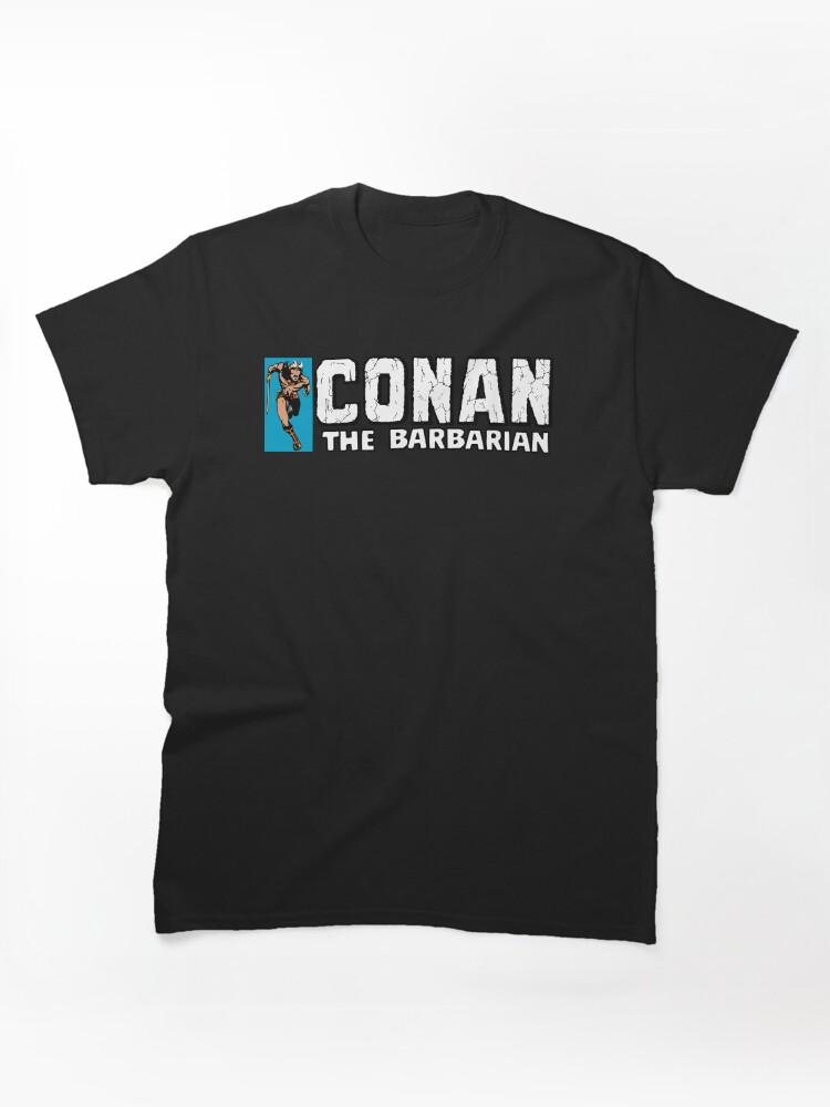 Conan the Barbarian CONAN THE BARBARIAN TITLE ART REPRODUCTION Classic Unisex T-Shirt
