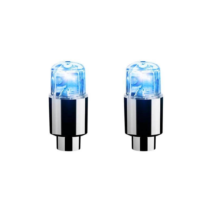 2/4Pcs Tire Valve Cap Lights Durable Tire Lights For Car Air Valve Caps With Lights For Motorcycles Bicycles Electric Vehicles