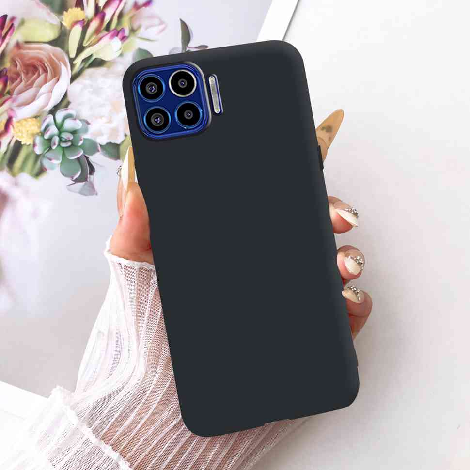 Für Motorola One 5G 6,7" Hülle Neueste Beliebte Drucke Silikon TPU Schwarze Abdeckung Für Motorola One MOTO ONE 5G Handyhüllen Bumper