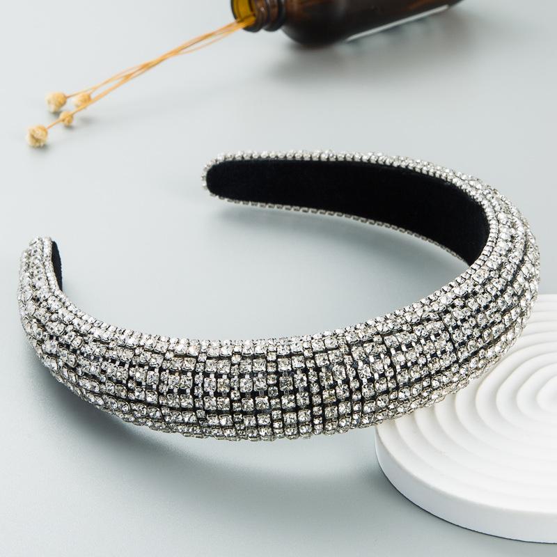 

Sponge Elastic Hairband, Wide Version, for Fashion Show Headband белый