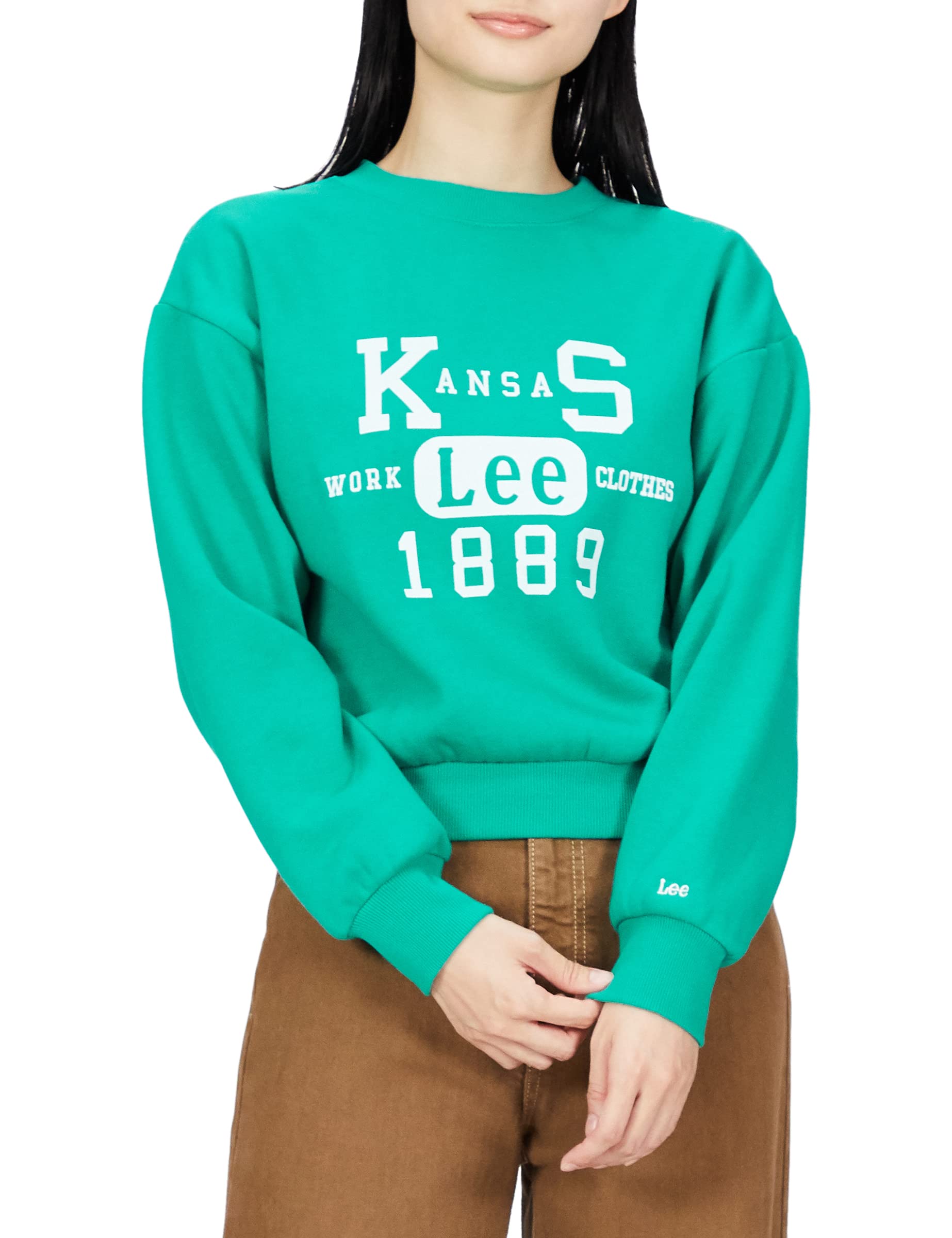 LEE COLORFULL SWEAT зелёный