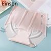 Teenage Girls Underwear Without Traces Ice Silk Panties High-waisted Panty Large Size Quick-drying Cotton Antibacterial Crotch Women's Trousers Einson