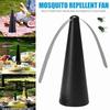 Automatic Mosquito Repellent Fan Fly Mosquito Repeller Fan Battery Powered Portable Pest Control For Home Outdoor Picnic