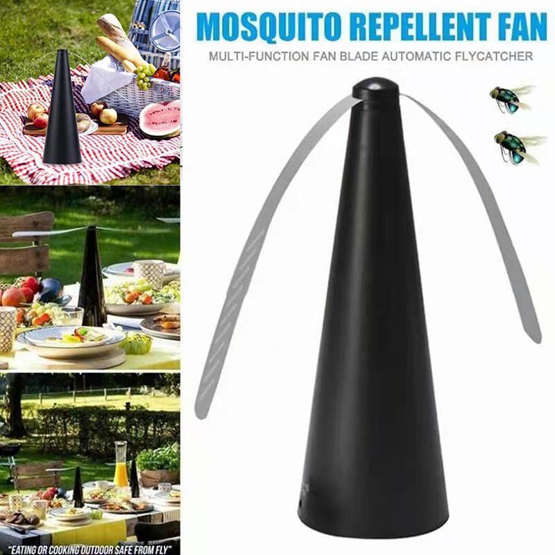 Automatic Mosquito Repellent Fan Fly Mosquito Repeller Fan Battery Powered Portable Pest Control For Home Outdoor Picnic