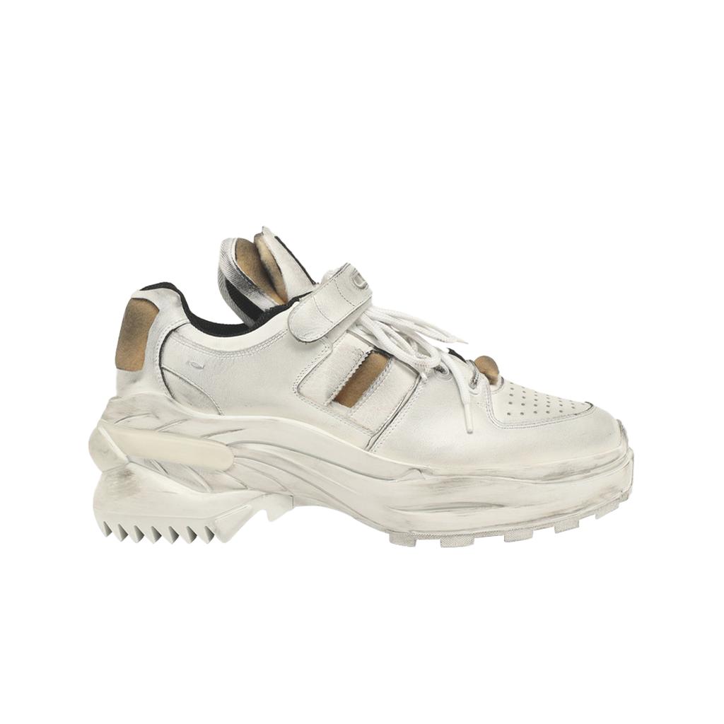Maison Margiela Low-top Retro Fit Sneakers White