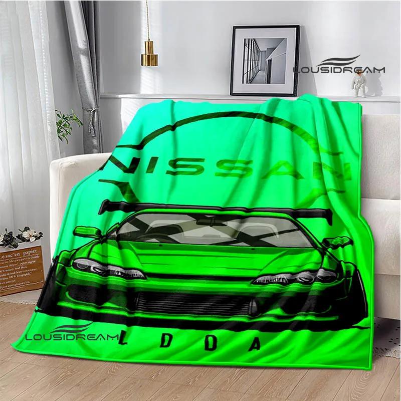 GTR Racing Retro Printed Blankets Warm Blanket Soft and Comfortable Home Travel Bed Blanket Picnic Blanket Birthday Gift
