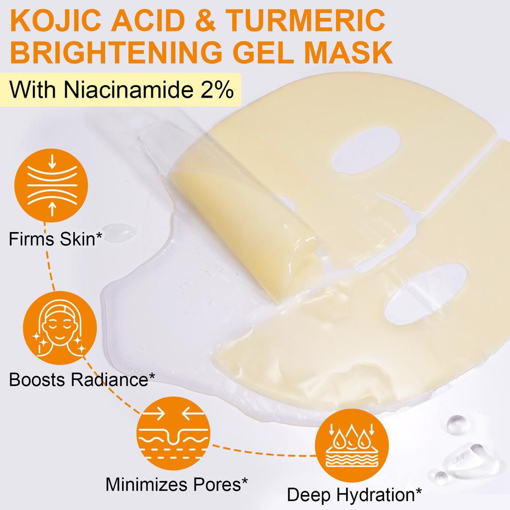 Collagen Mask Hydrating And Moisturizing Non-Greasy Gel Texture Sheet Mask 4P Set 10ml