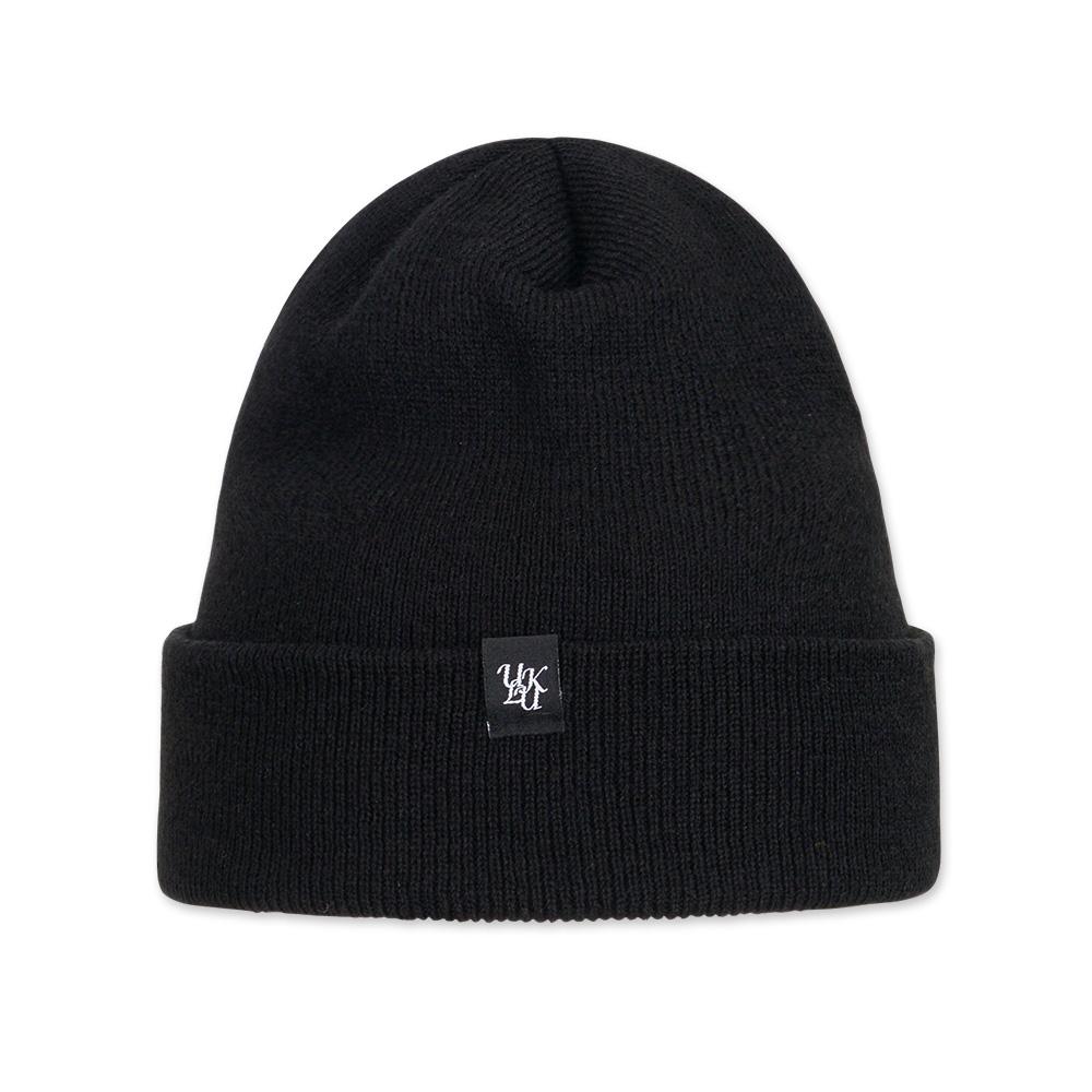 ULUK Lucida Black Label Cuff Knit Beanie_Black