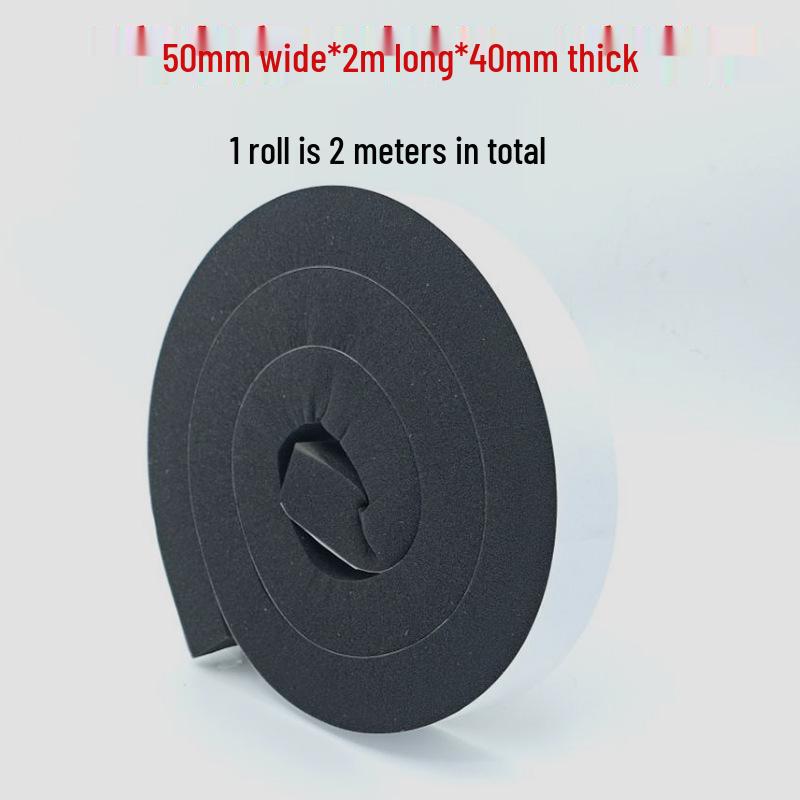 Black Self-Adhesive Fire Retardant Foam Tape