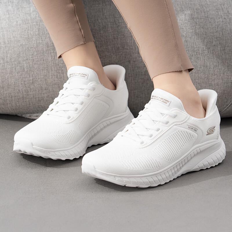 Skechers Women s Slip-On Sport Casual Shoes 117497-OFWT 7.5