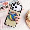 I love Volleyball Phone Case For IPhone 17 16e 15 14 13 12 11 Pro Max Air Mini Soft Protective Cover