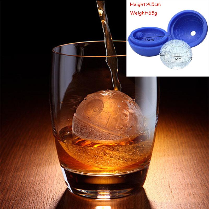 Whiskey Round Ice Cube Maker Silicone Spherical Ice Mould Ice Maker Machine Quick Freezer Ice Mold Tray Ice Cream mold Ice Mold