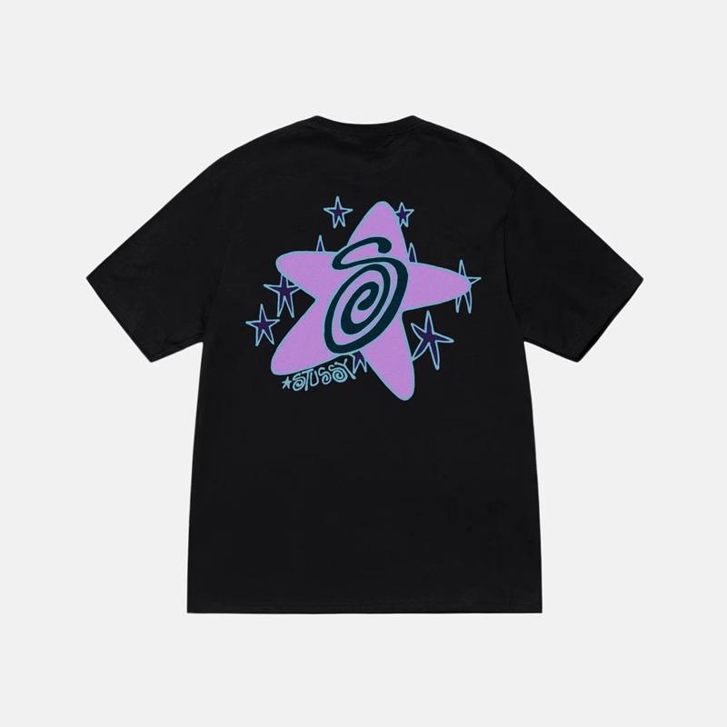 Pentagram S Short Sleeve Star Couple T-Shirt