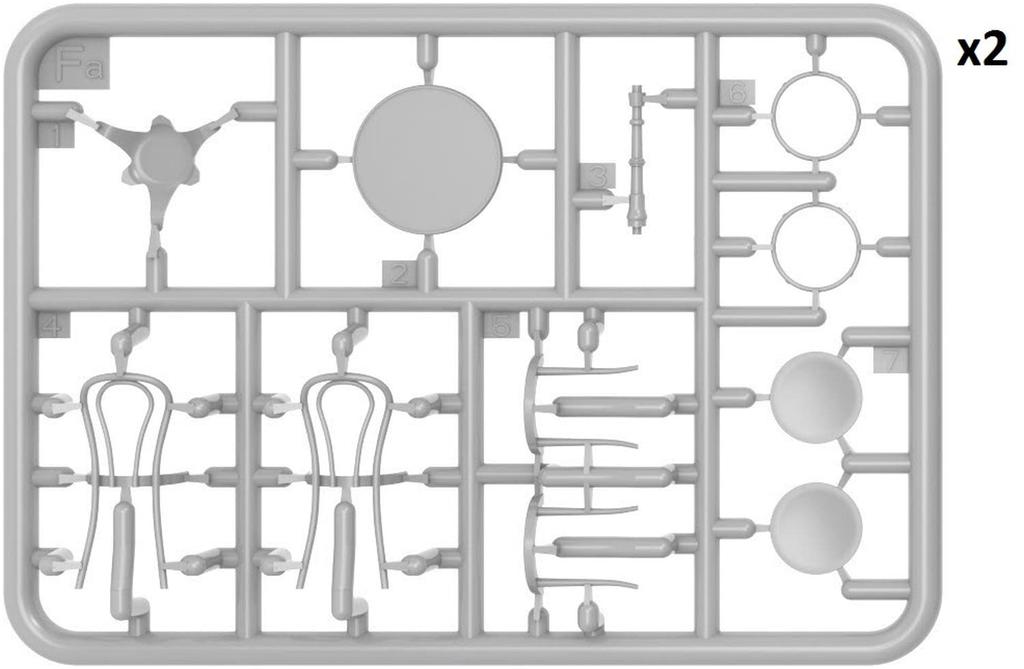 MiniArt Scale German Soldier In a Cafe of Plastic Model Kit MA35396 1/35 (Set 4)