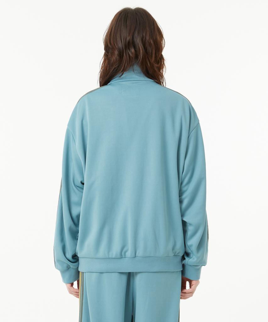 Lmc Side Striped Jersey Track Top Navy
