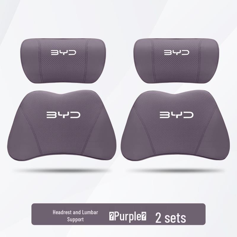 BYD Frigate 07 Sport Seat Headrest & Lumbar Support Pillow, All-Season Universal Neck Protector