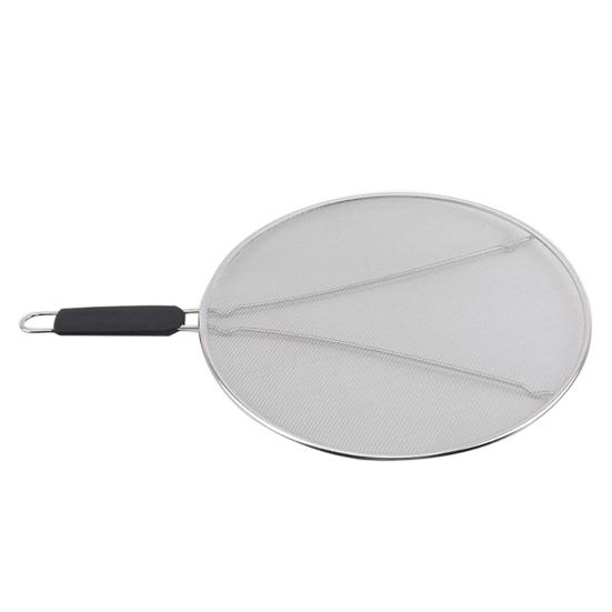 Oil-Proof Splatter Baffle Net Cover Protective Guard with Handle Kitchen Tool Sale Goods